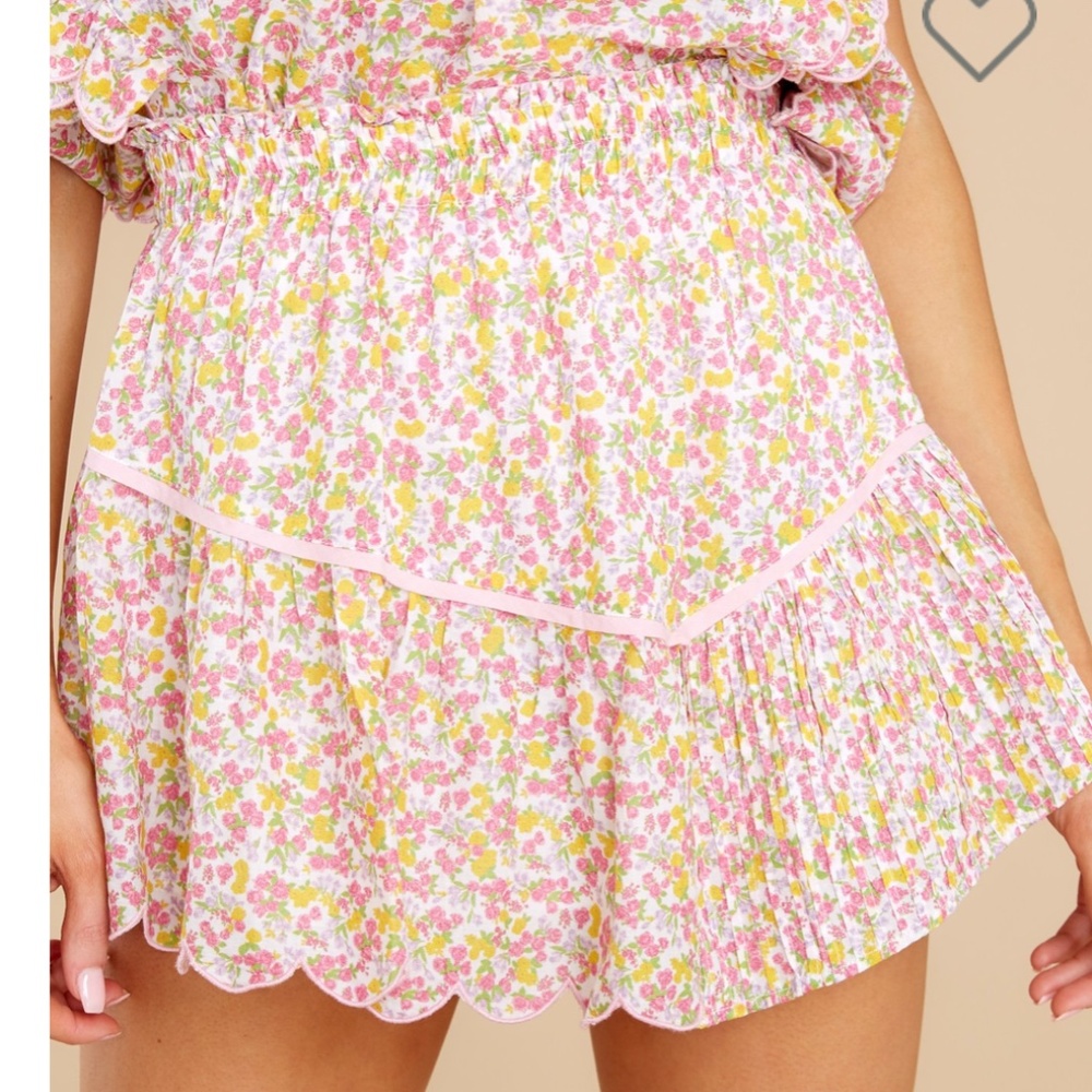 NWT - Love Shack Fancy Mini Skirt - Picture 2 of 5